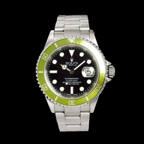 16610 lv hands|The Rolex Submariner Kermit: Exploring the 16610LV and its.